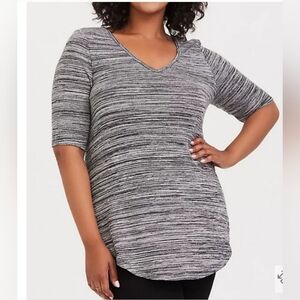 TORRID Gray tunic